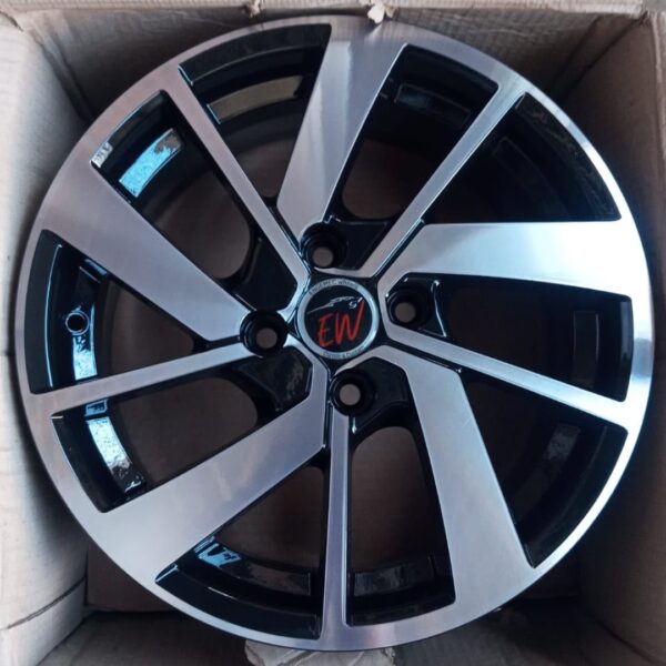 15 4X100 EW GLI (JETTA) Black. Diam.