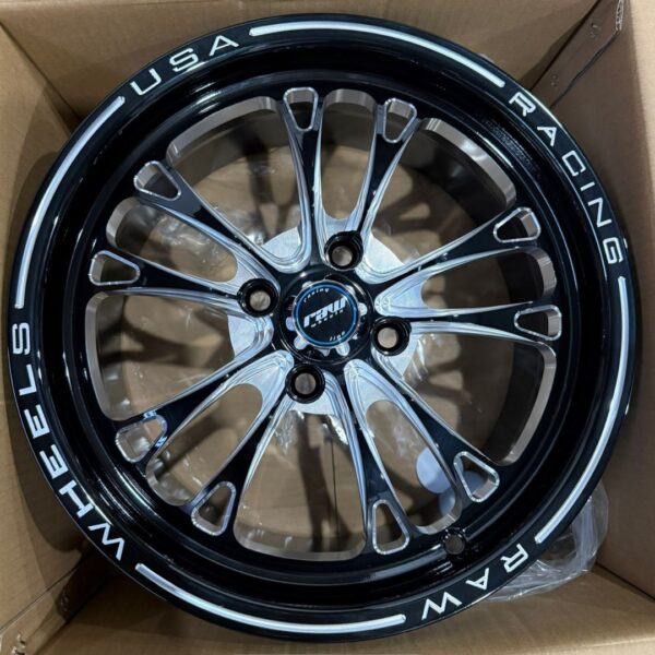15 4X100 RAW FBX5783 Black milling 73,1 et35 T.7