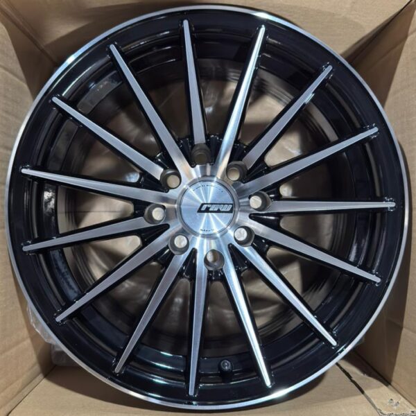 15 4X100/108 ROUND 1565 (80193)  Black Milling ET38 CB72,6