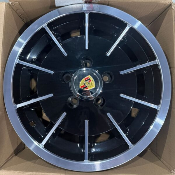 15 4X130 RLW24 DD diamantada preta ET35