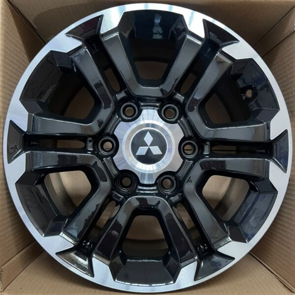 16 6x139 MITSUBISHI L200 Black Diam (cônica)