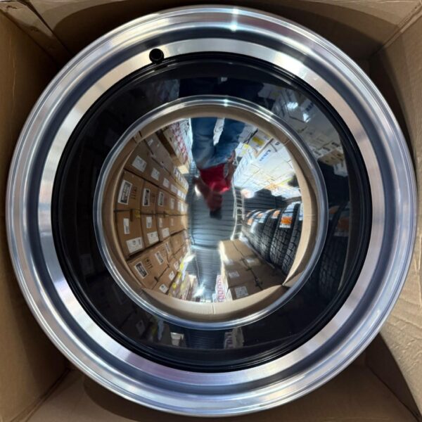 17 4X130 C78 LBD (T.6) preta centro cromado