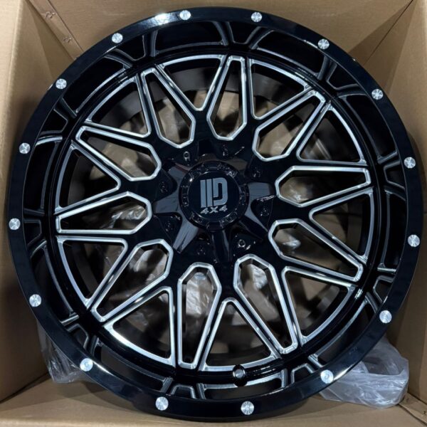 20 6X139 G116H T.9 ET0 CB106,1 Black Milling (IMP)