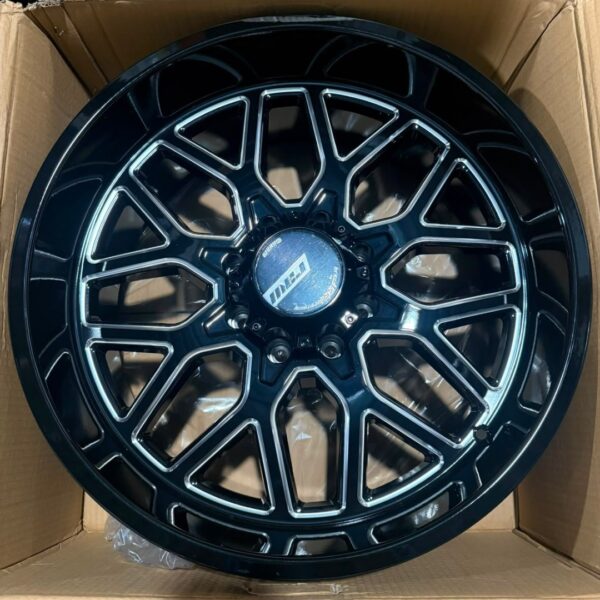 22 8X165 SPOW12 Black Milling ET - 19 T.10