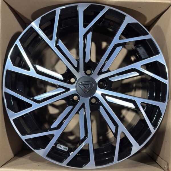 18 5X100 BAYERN AUDI RS8 Diam. Preta (T.6)