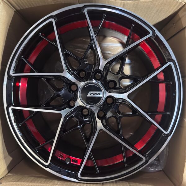 15 4X100/114 RGW458 MB+UC (RED) CB73,1 ET38 (T.7)