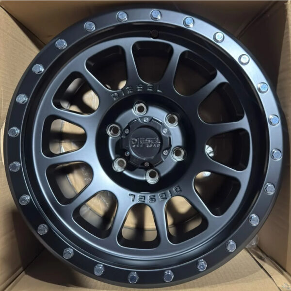 17 6X139 METOLL 1107 ET0 CB106,1 T.9 Matt Black