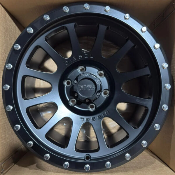 18 6X139 METOLL 1107 ET0 CB106,1 T.9 Satin Black